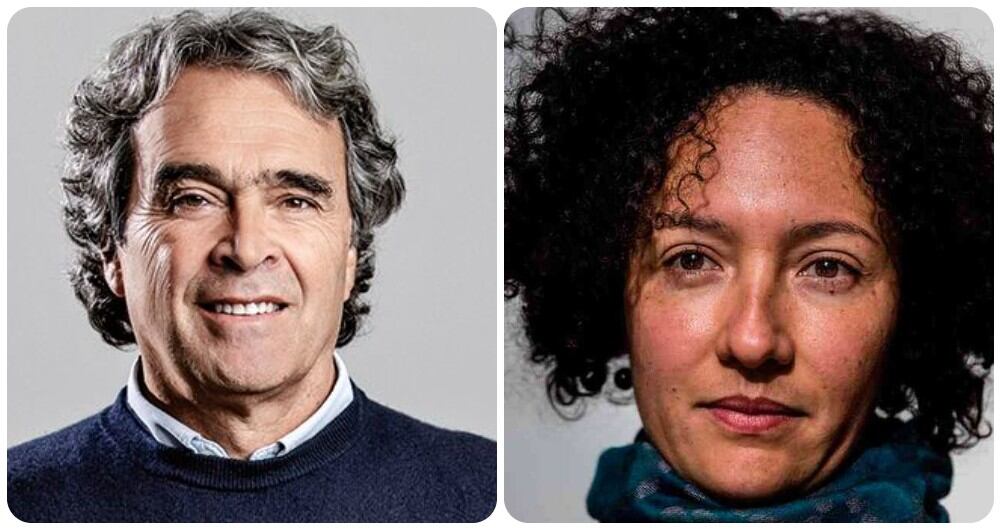 Sergio Fajardo e Isabel Cristina Zuleta.