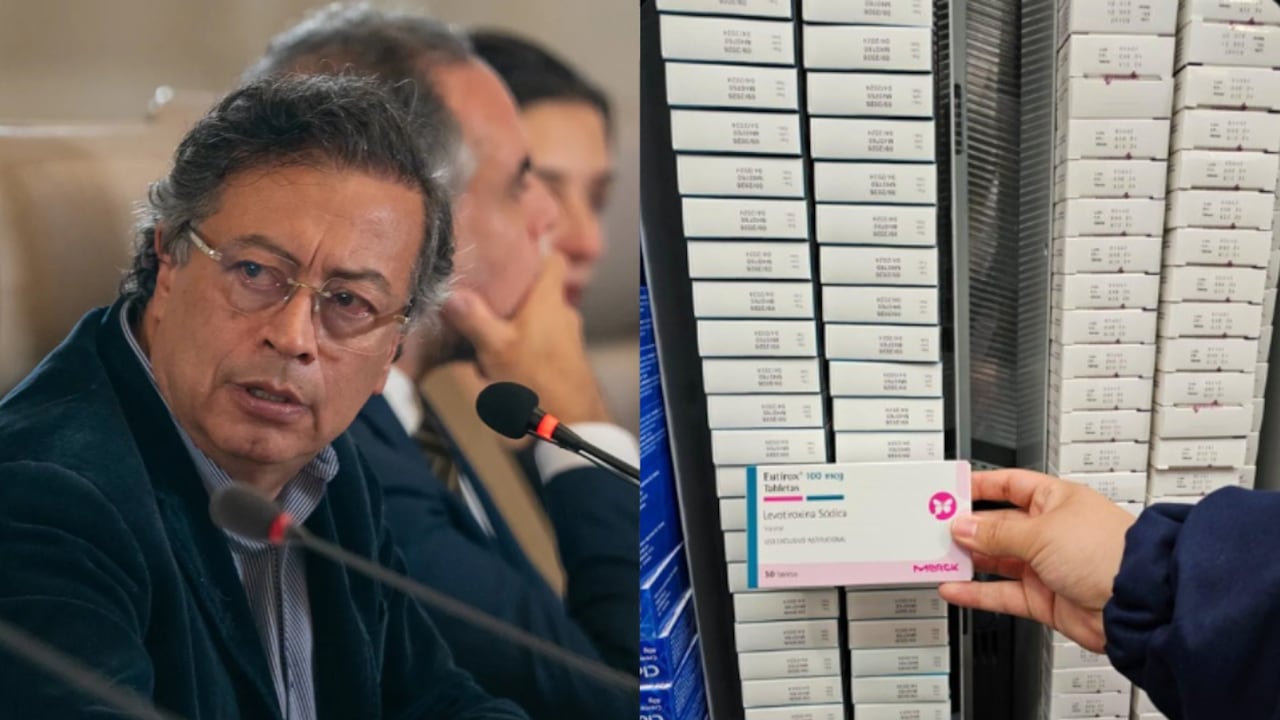 El medicamento de la foto posteada por el presidente Petro es levotiroxina, para la tiroides y no para la diabetes.