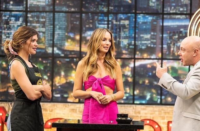 Daniela Tapia, Claudia Bahamón y Jorge Rausch.