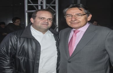 Harry Sasson y Néstor Humberto Martínez.