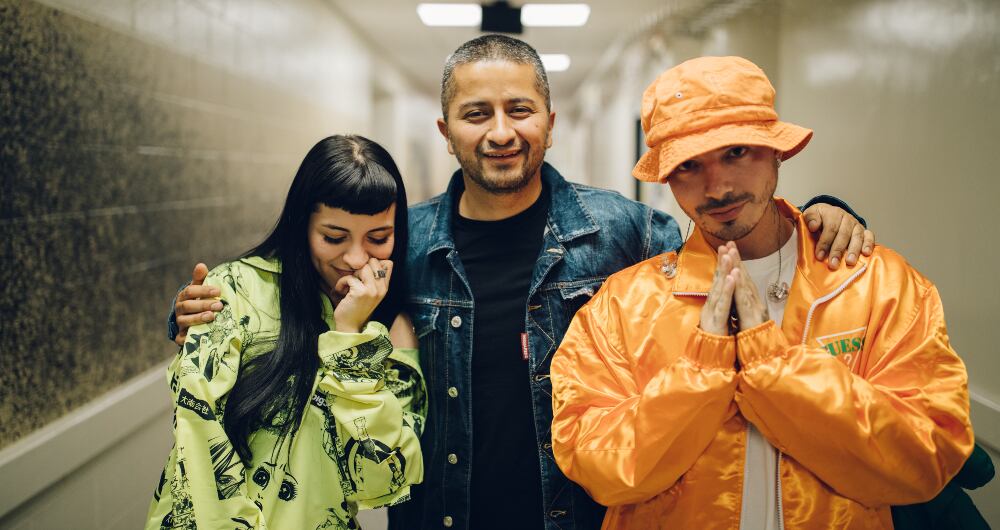 Fabio Acosta y J Balvin, dos de los cofundadores de Vibras Lab.