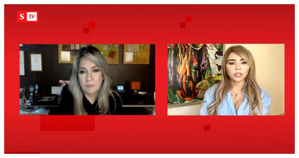 Vicky Dávila y Day Vásquez