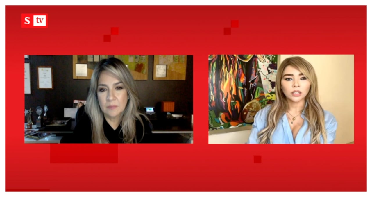 Vicky Dávila y Day Vásquez