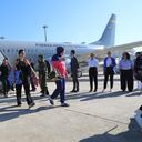 Estos son los colombianos que fueron embarcados en un avión de la fuerza Aérea en el segundo vuelo humanitario en Beirut, Líbano.
