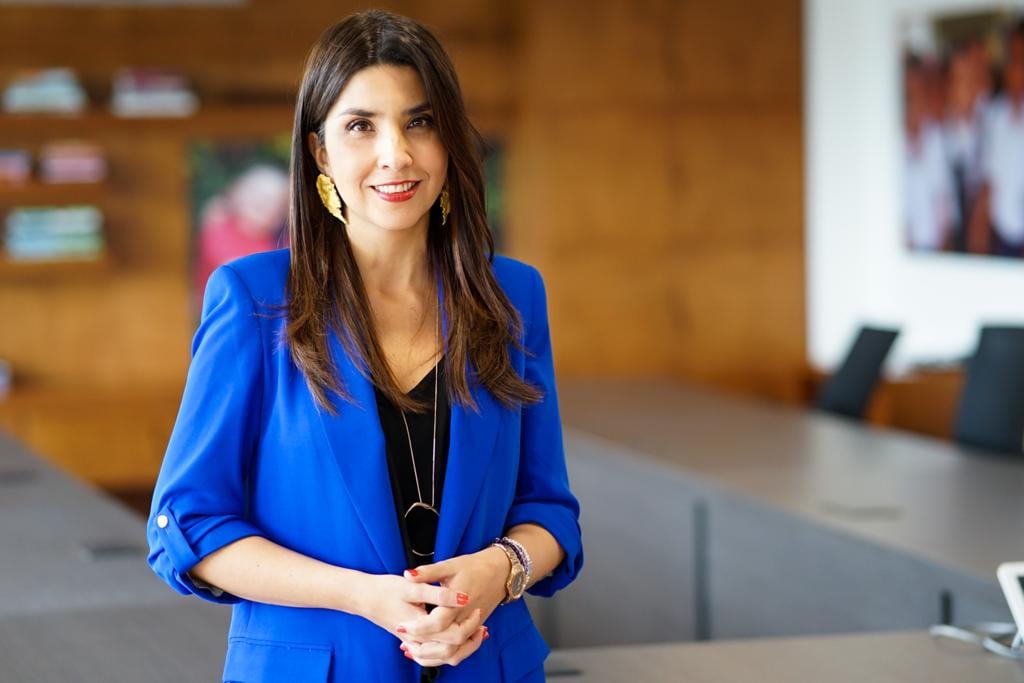 Ministra de Educación, María Victoria Angulo.