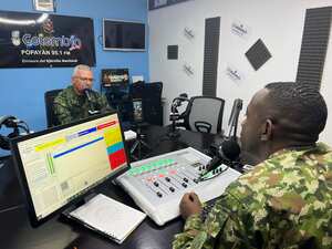 El comandante del Ejército, mayor general Luis Emilio Cardozo Santamaría, envió un mensaje a los grupos armados.