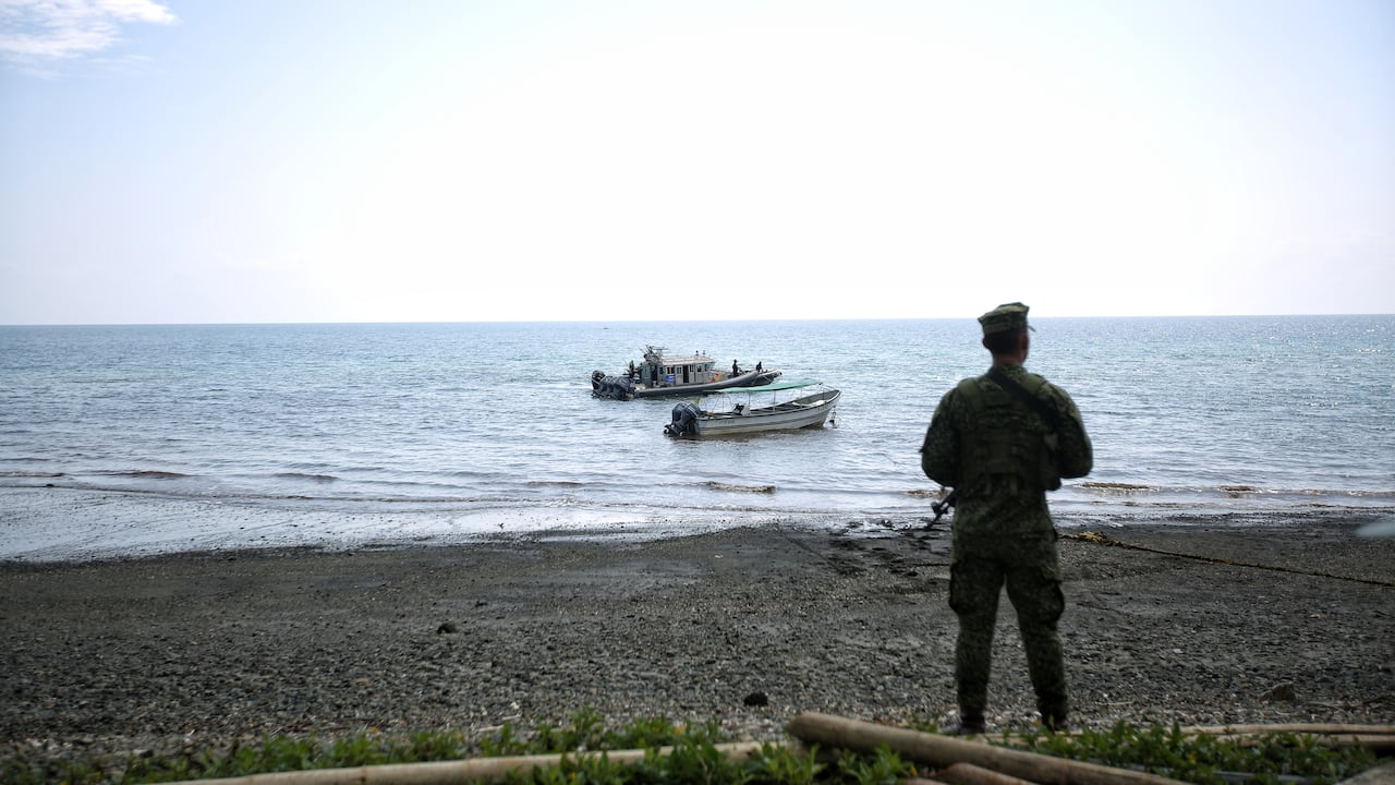 Lugar de construcción de Estación de Segundo Nivel de Guardacostas en la isla Gorgona.