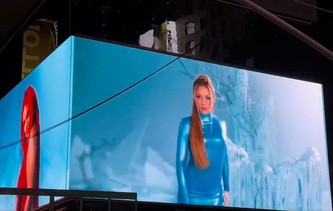 Así luce Shakira en el video de Te quedó grande. Foto: Twitter @rpvee.