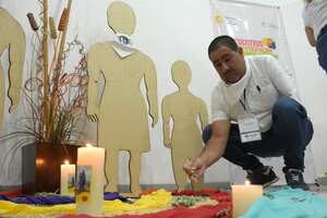 Encuentro Nacional de representantes en las mesas departamentales del hecho de desaparición forzada, denominado ‘Con tus alas que son las mías, yo buscaré hasta encontrarlos’.