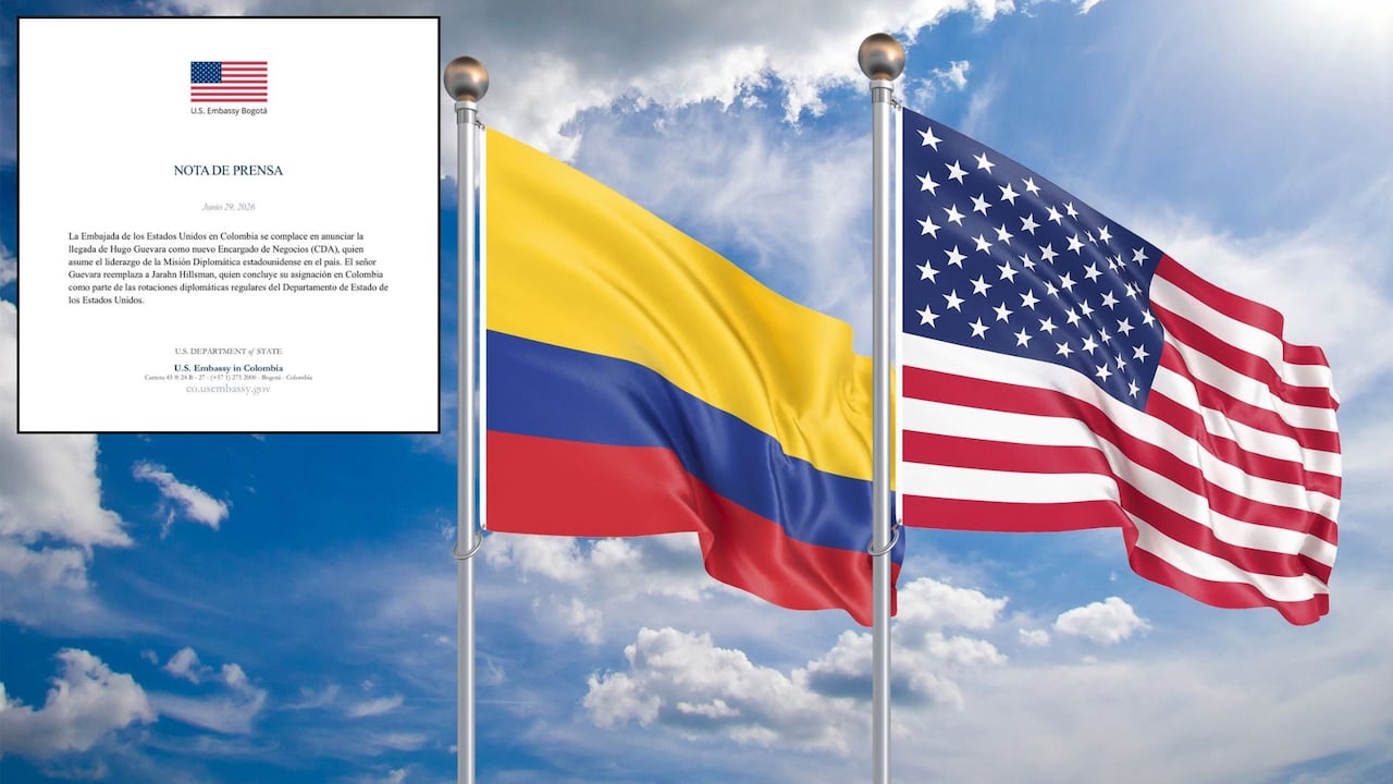 La Embajada de Estados Unidos en Bogotá anunció que el diplomático de carrera Hugo Guevara será el nuevo Encargado de Negocios, en reemplazo de Jarahn Hillsman, quien concluyó su misión en el país.