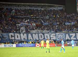 Vista general de la barra Comandos Azules en el año 2017