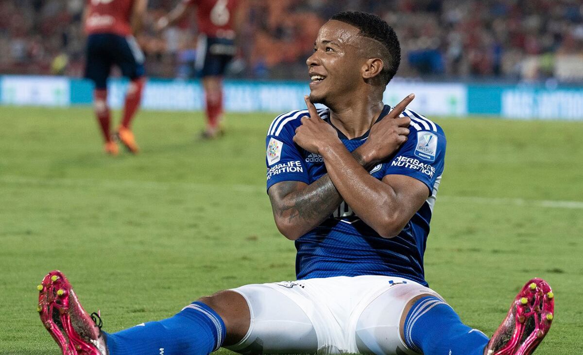 Beckham David Castro anotó su primer gol como profesional en Millonarios.