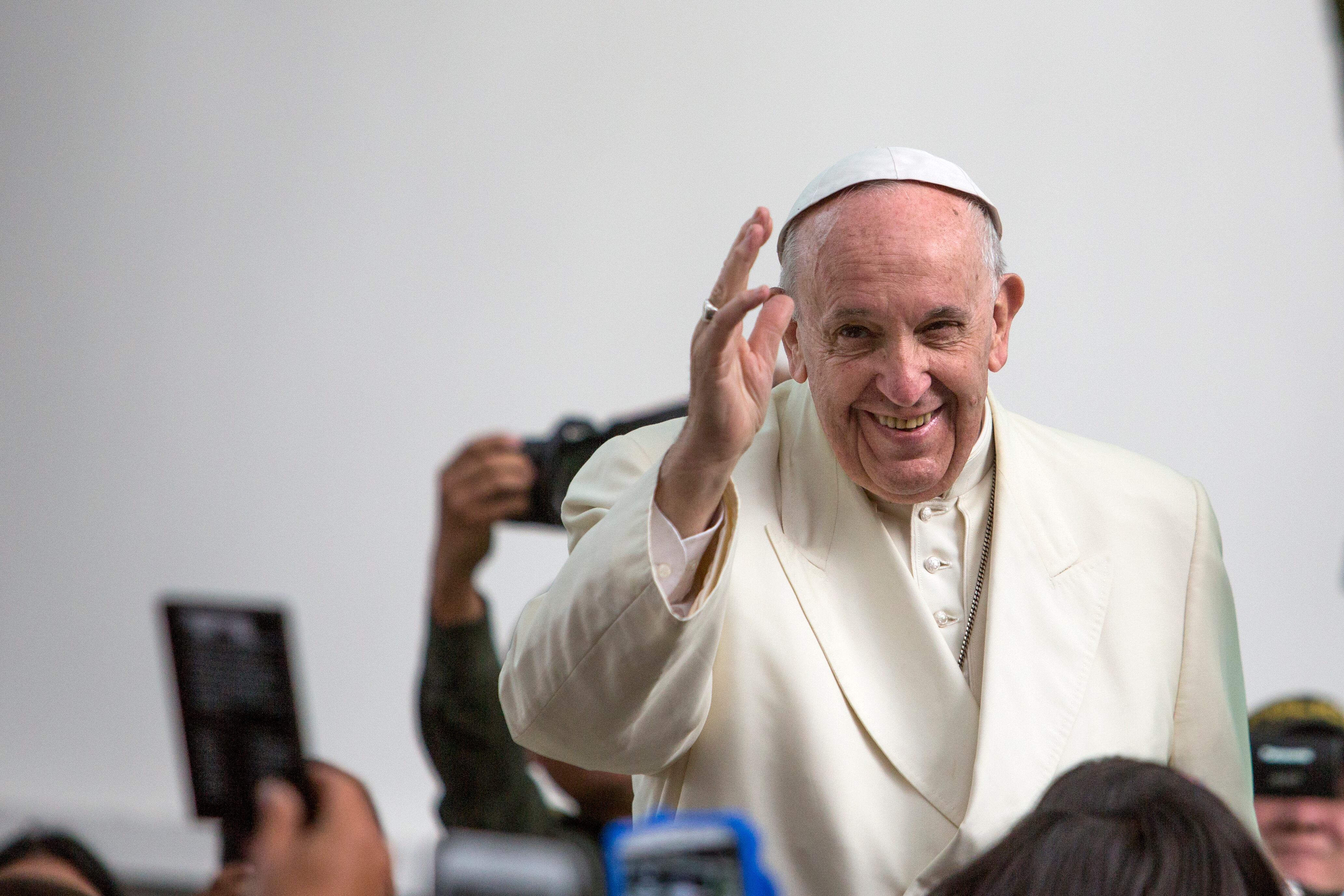 Papa Francisco visita a Colombia