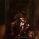 Este es el cuadro La coronación de espinas”, un ‘ecce homo’ de poderosos claroscuros atribuido ahora a Caravaggio.