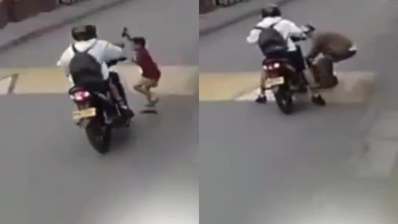 Niño atropellado por motociclista en Guarne, Antioquia.