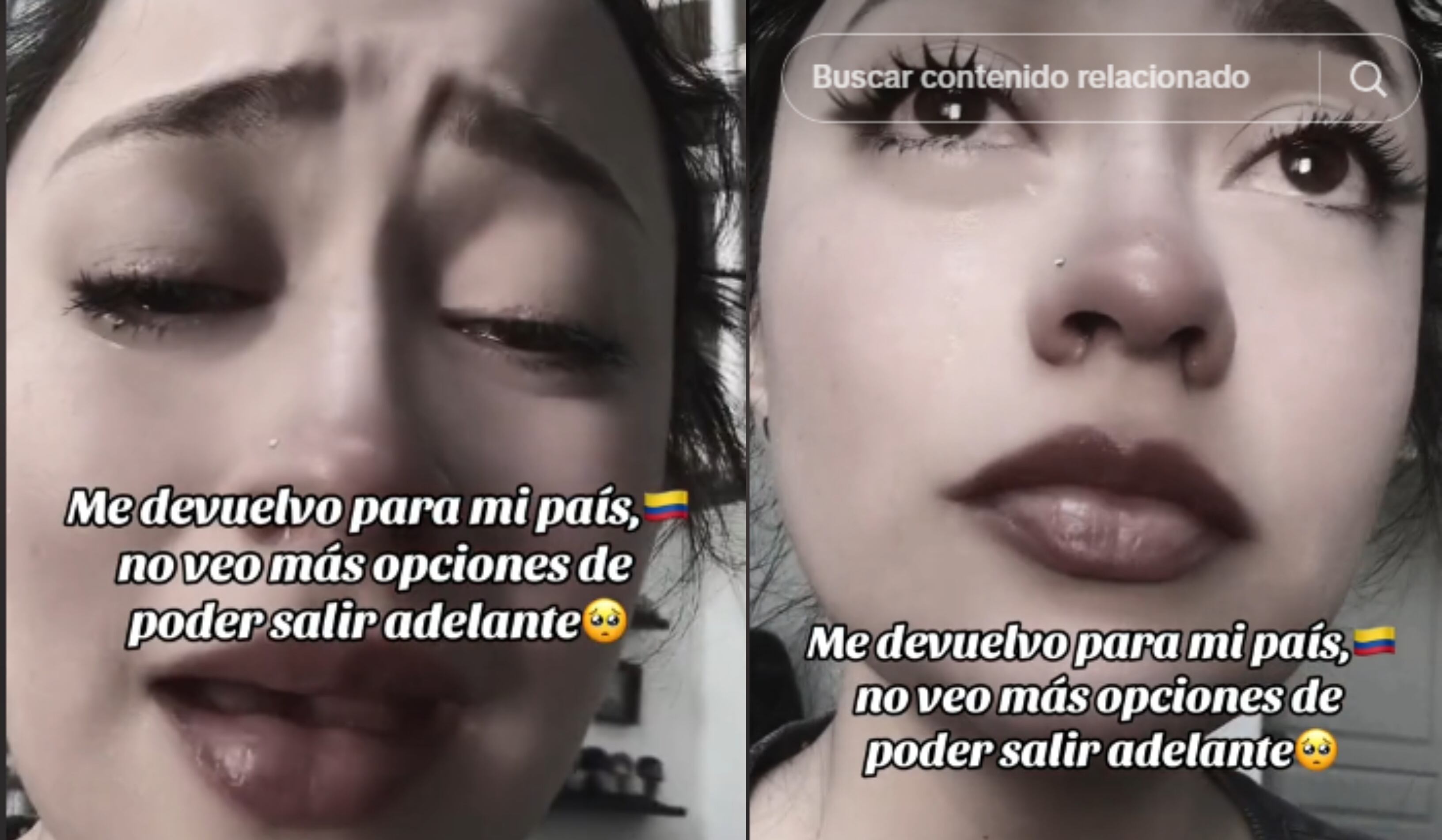 El relato de Katherine Montoya conmovió a centenares de usuarios de TikTok.