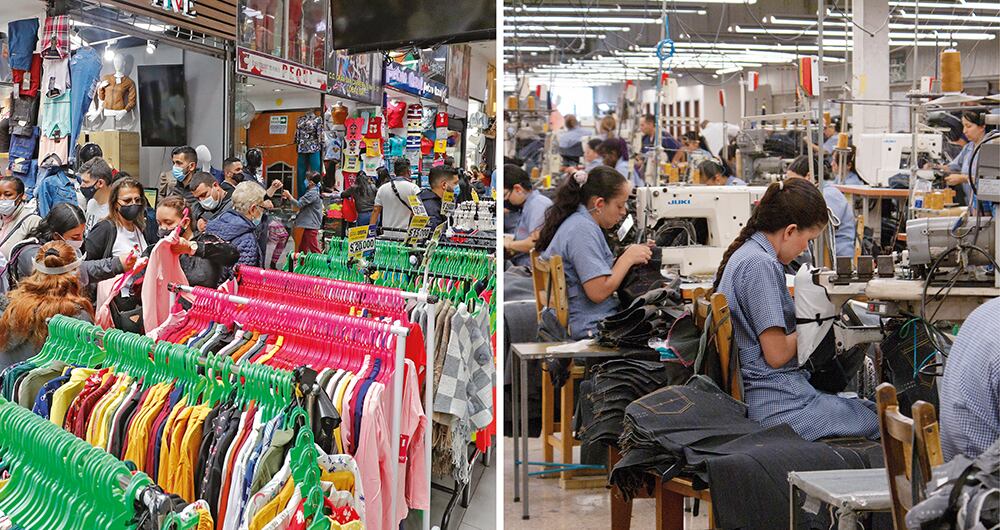     El comercio y la industria manufacturera registraron, cada uno, tres trimestres seguidos en cifras negativas.