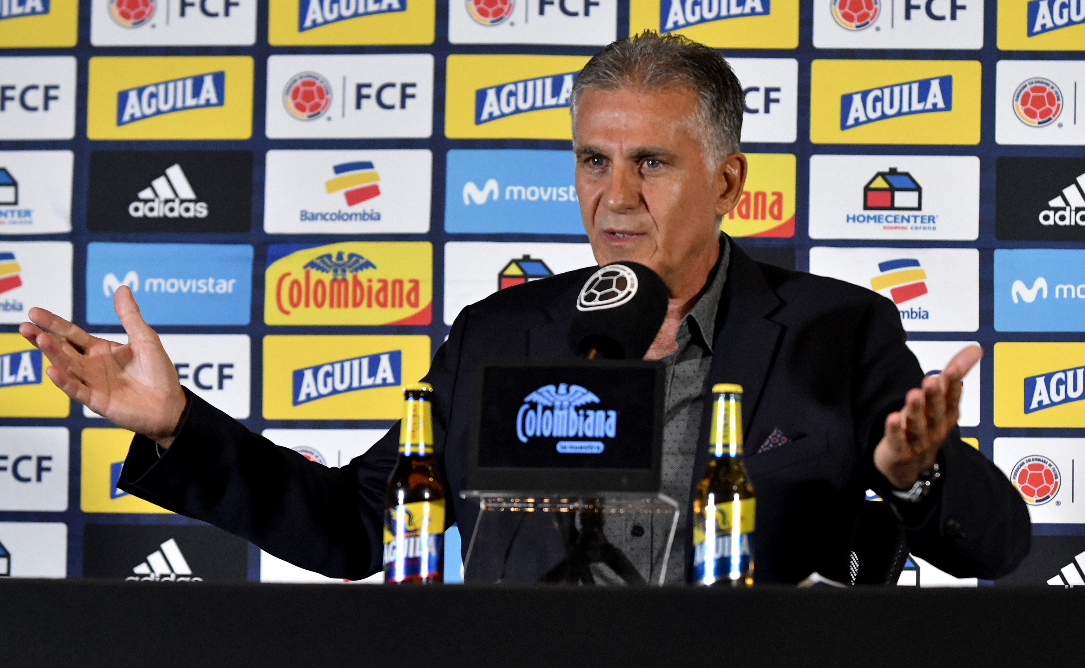 El técnico portugués salió de Colombia tras las derrotas con Uruguay y Ecuador.