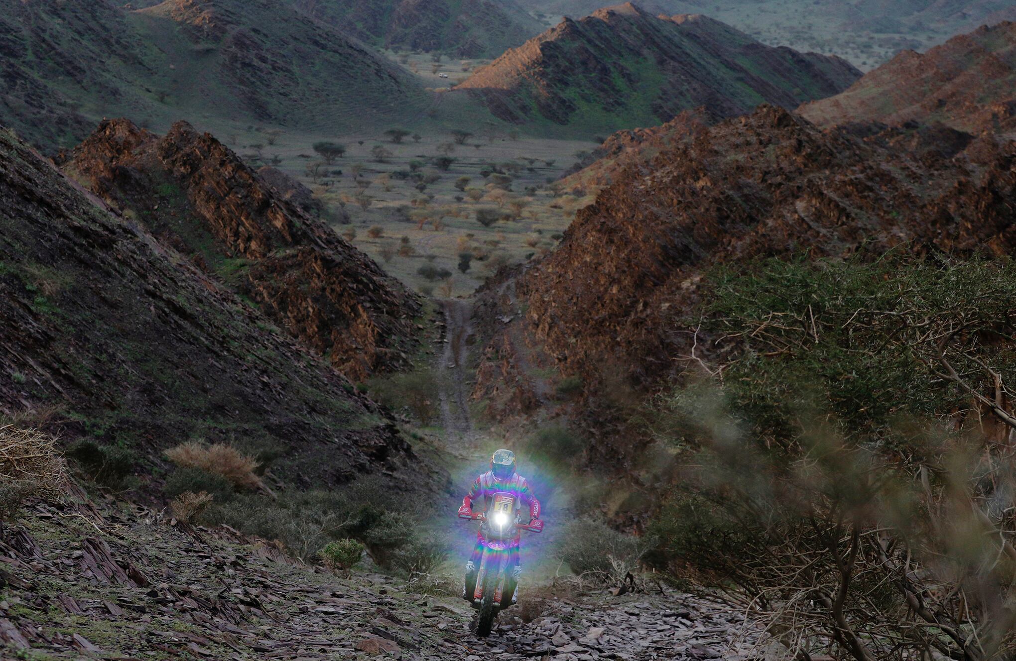 En imágenes : Los vehículos todoterreno compiten en el agotador Rally Dakar