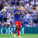 Falcao García fue ovacionado en su regreso al estadio do Dragao del Porto.