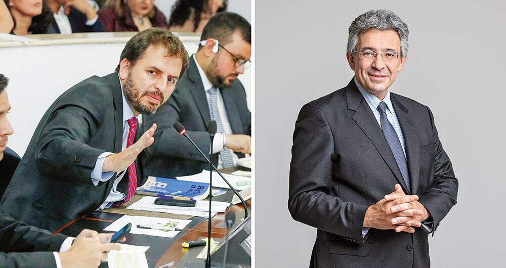   El representante Andrés Forero, del Centro Democrático, y el excandidato presidencial Enrique Gómez son algunos de los que demandarán la reforma.