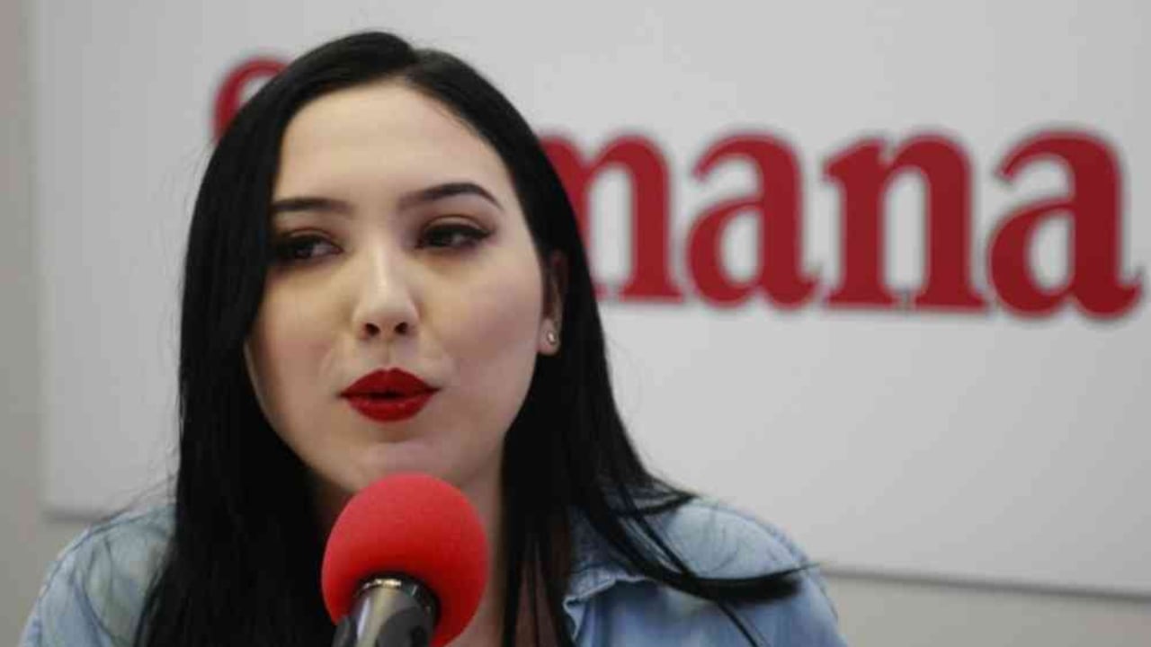 Aida Victoria Merlano, hija de Aida Merlano, en Vicky en Semana, en Bogotá