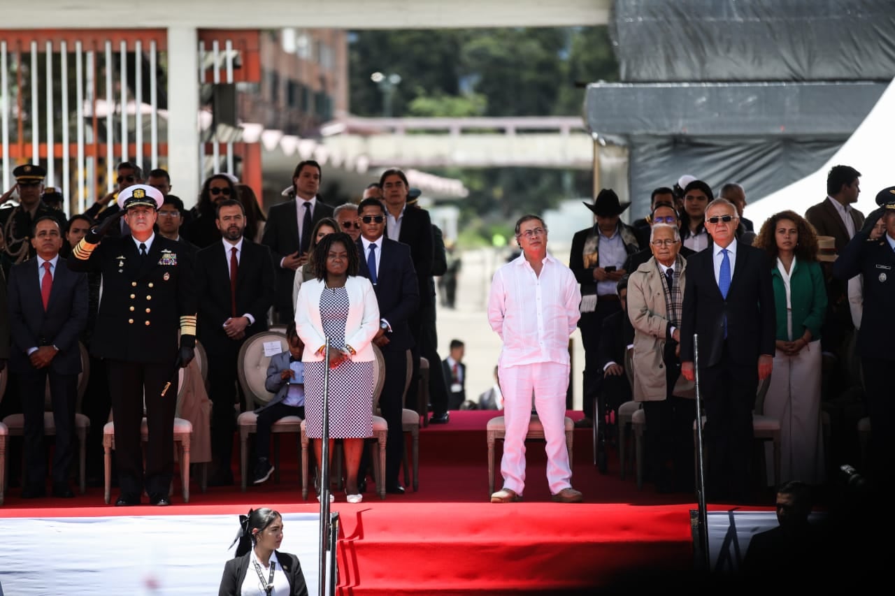 Desfile militar 20 de julio en Bogotá