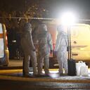 El equipo de criminalística junto con el juez de guardia llegaron al lugar de los hechos