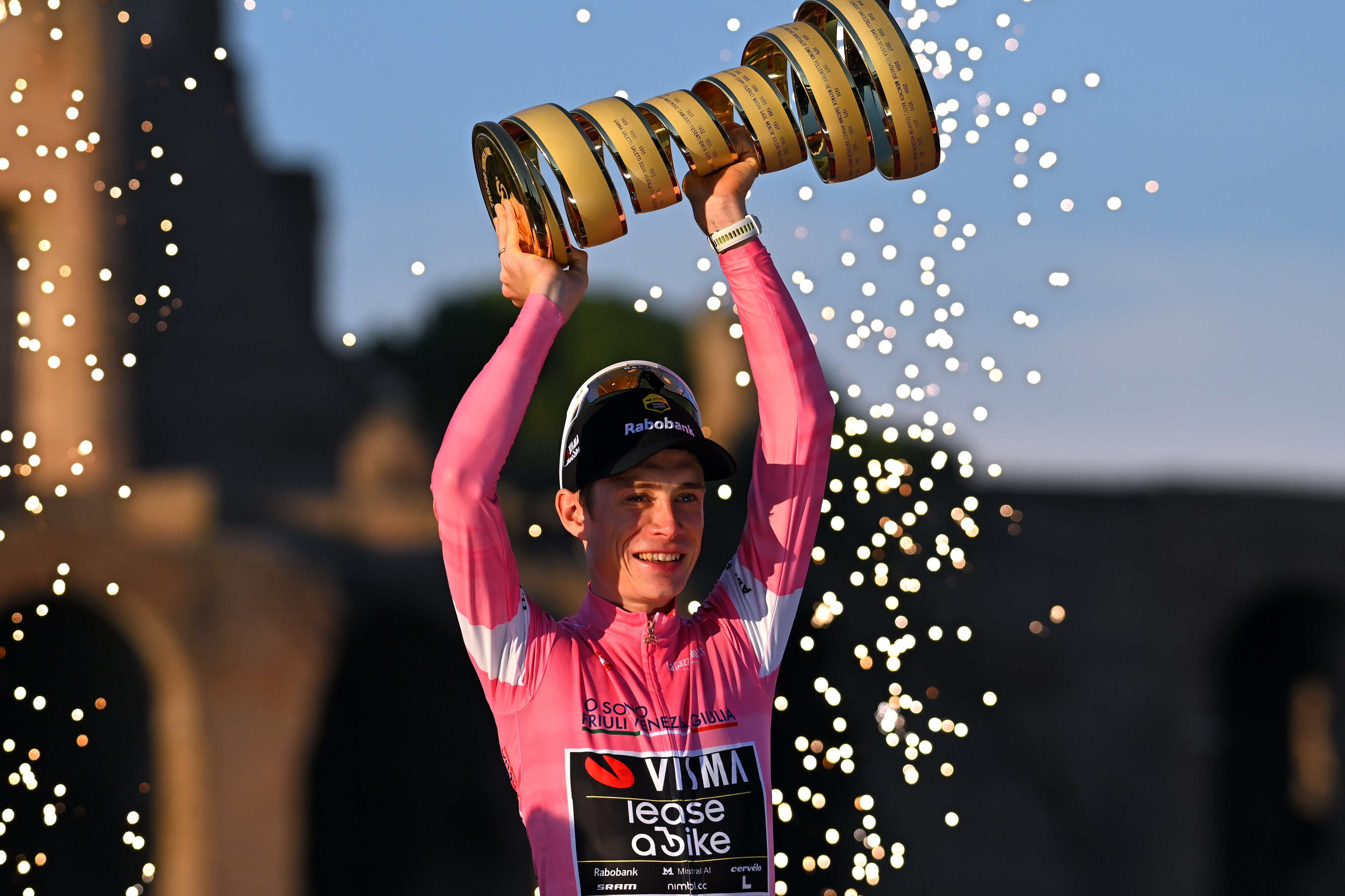 Jonas Vingegaard, campeón del Giro de Italia.