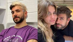 El cantante hizo una particular dedicatoria a la pareja, utilizando uno de sus temas.