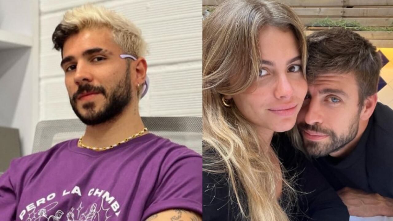 El cantante hizo una particular dedicatoria a la pareja, utilizando uno de sus temas.