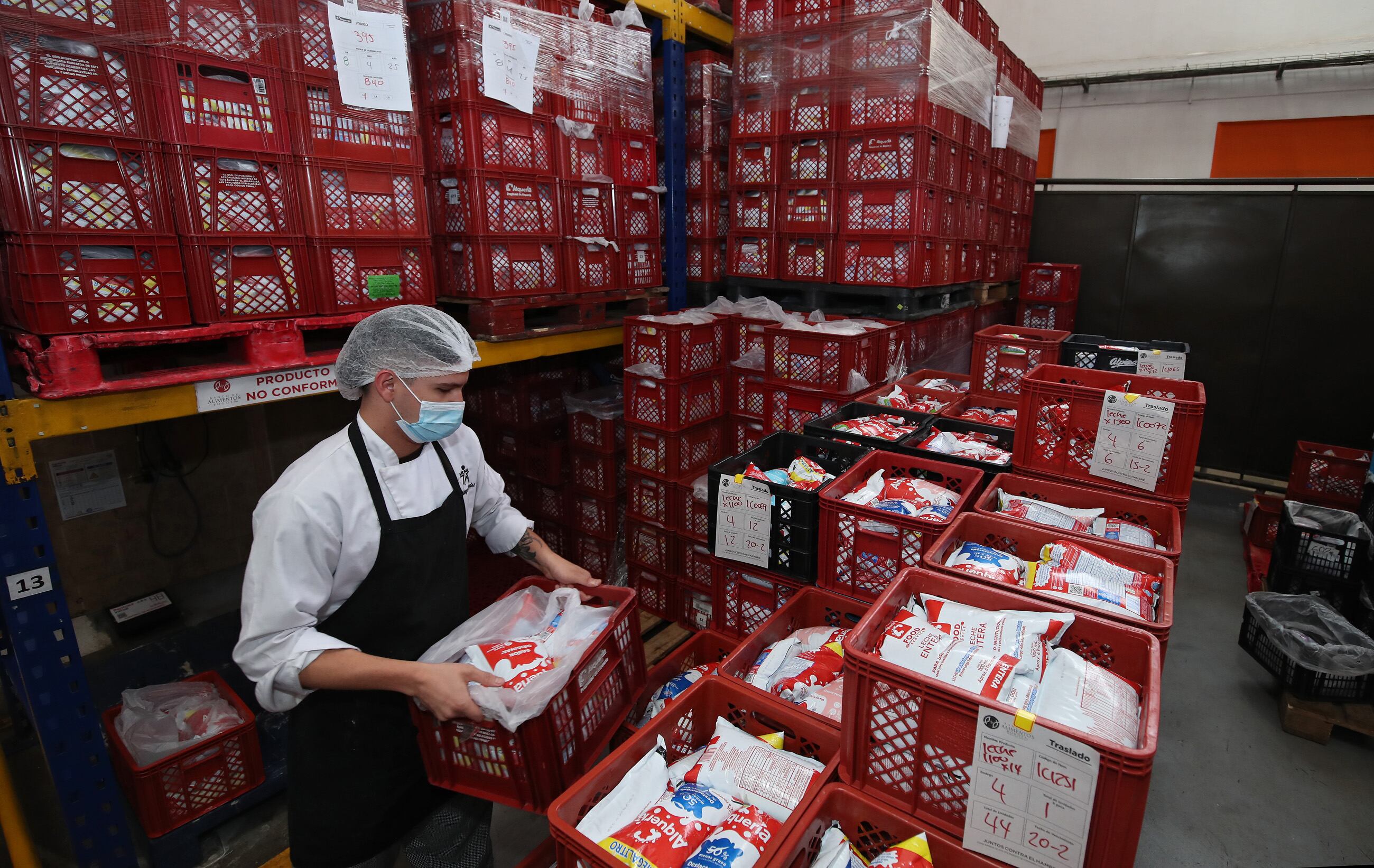 Alquería es un aliado fundamental de los bancos de alimentos en Colombia,