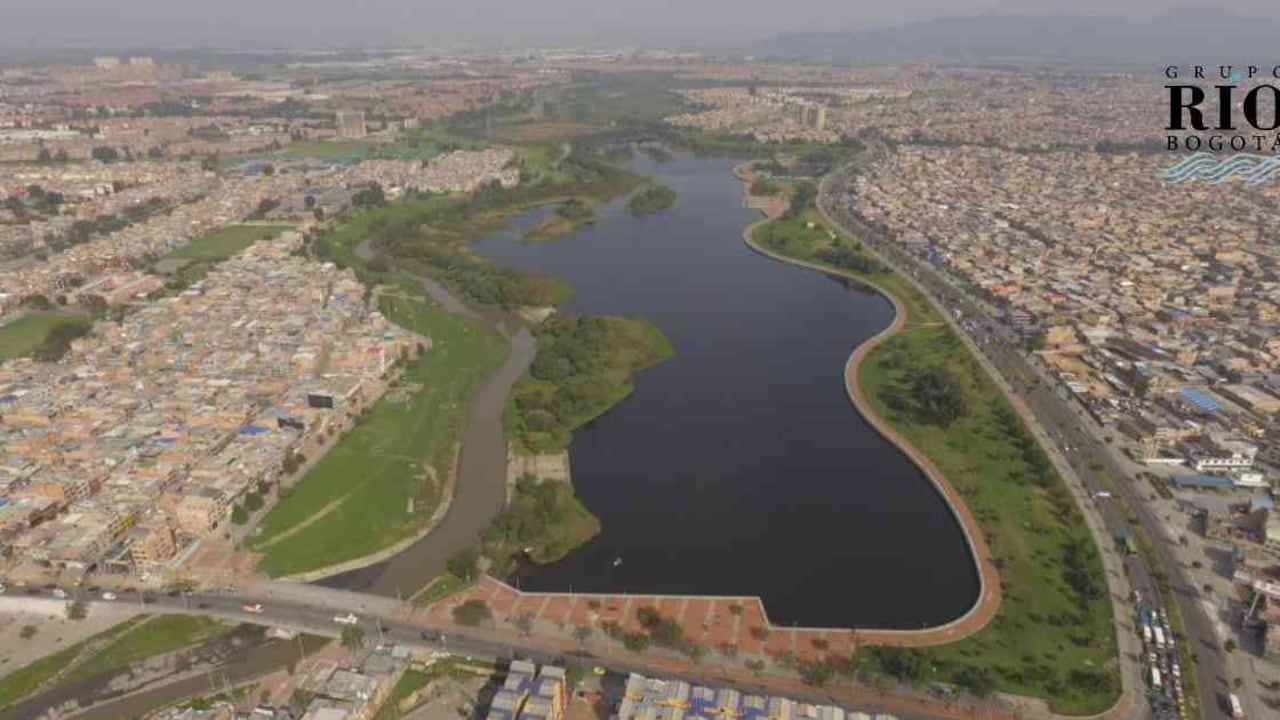 El Acueducto busca evitar que el humedal Juan Amarillo deje de recibir vertimientos. Foto: EAAB.