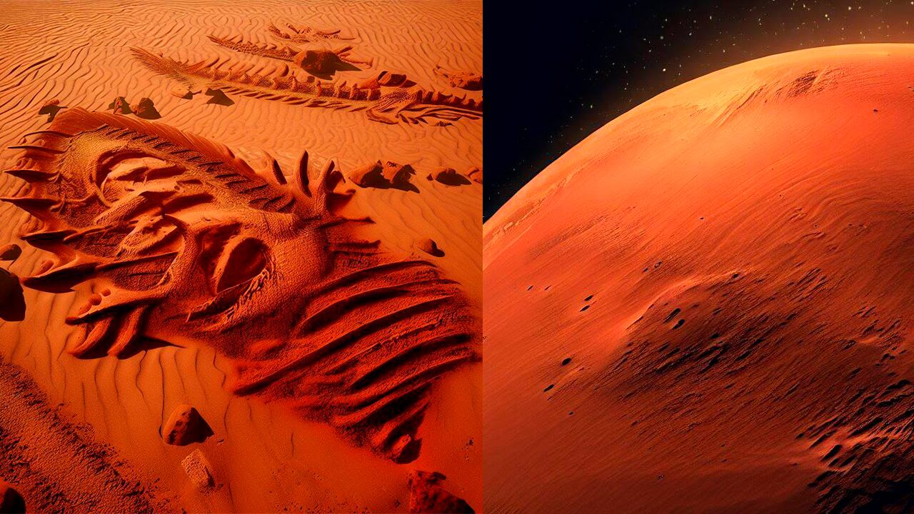 El rover Curiosity hizo un curioso hallazgo en el desierto de Marte.