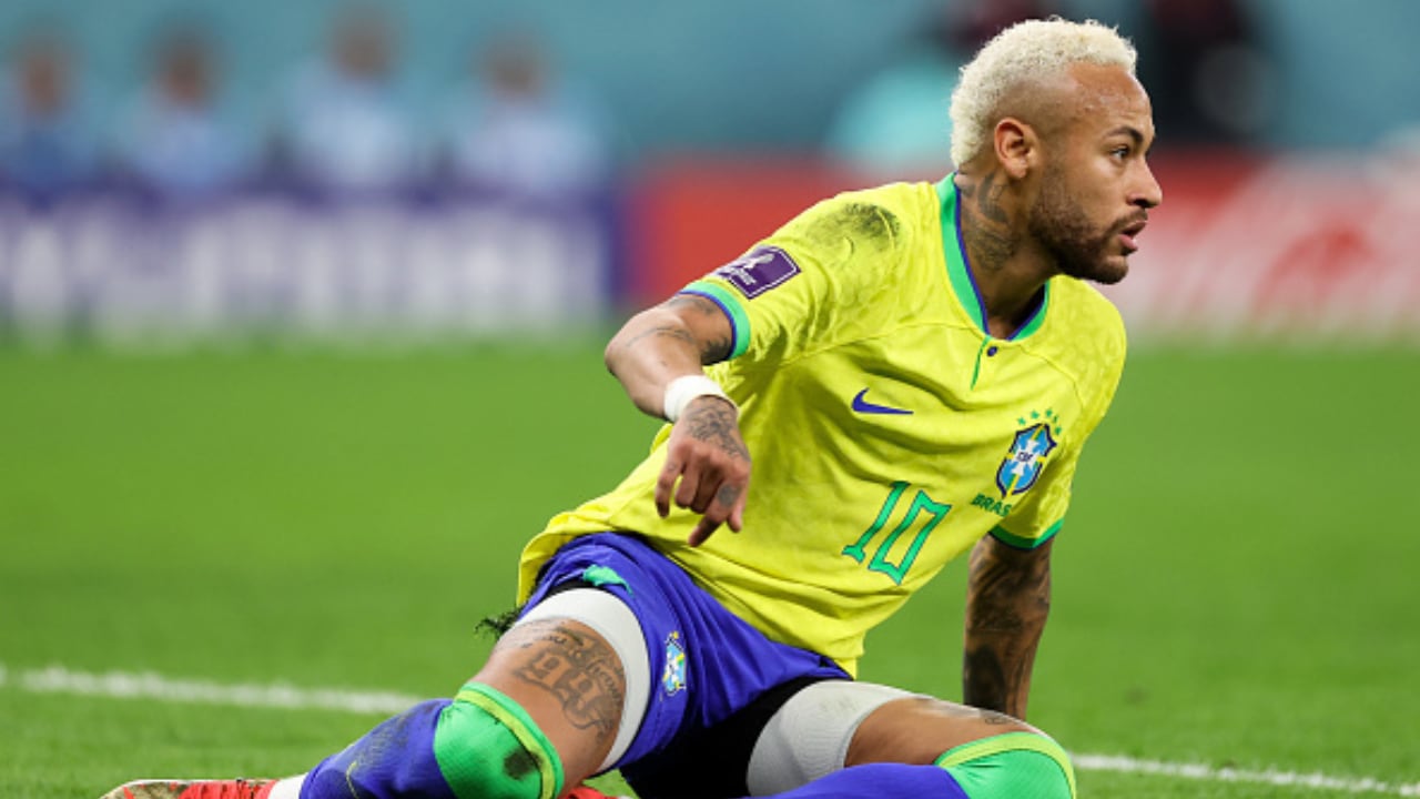 Neymar, semanas fuera de las canchas y en riesgo su debut ante Marruecos.