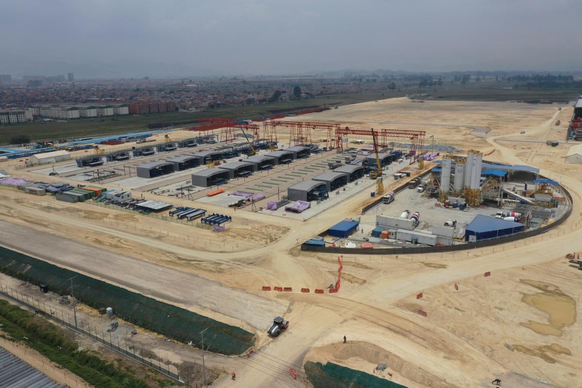 Patio Taller Metro de Bogotá