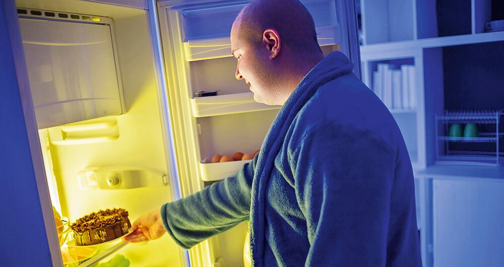 La mente asocia ciertas comidas con la felicidad.