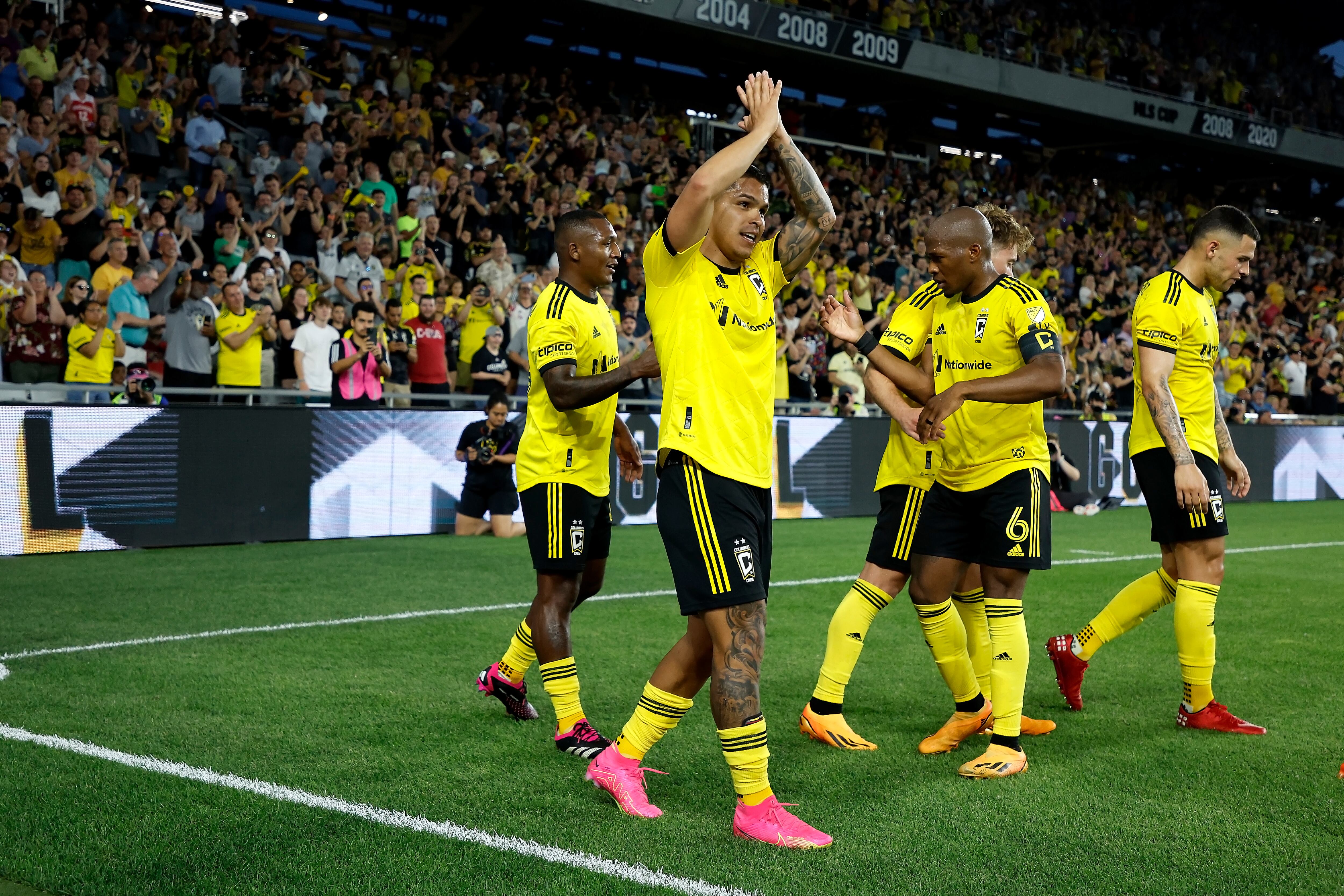 Juan Camilo Hernández con Columbus Crew