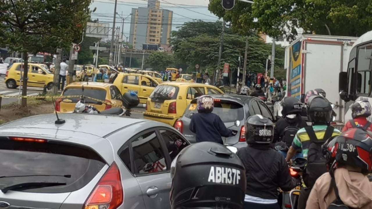 Cierres viales en la ciudad de Medellín el fin de semana del 15 y 16 de julio de 2023. Foto de referencia