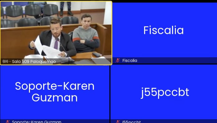 Jhonier Leal en la recta final del juicio por el crimen de su hermano, Mauricio Leal y su madre, Marleny Hernández.