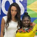 Foto de la candidata al parlamento brasileño, Erika Hilton. Miembro de la comunidad trans. Foto de instagram de @hilton_erika