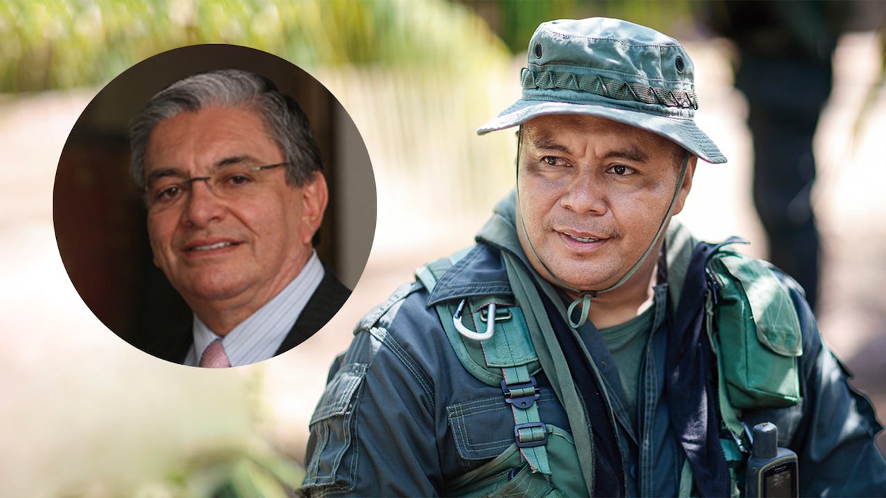 Alias Calarcá y Fabio Valencia Cossio