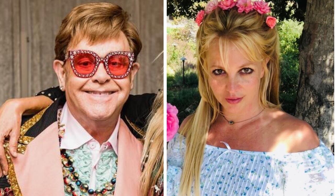 La cantante de pop unirá fuerzas con Elton John