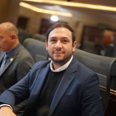 El representante del Centro Democrático. Juan Felipe Corzo Álvarez.