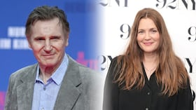 Liam Neeson y Drew Baltimore fueron parte del libro "Chasing Hollywood".
