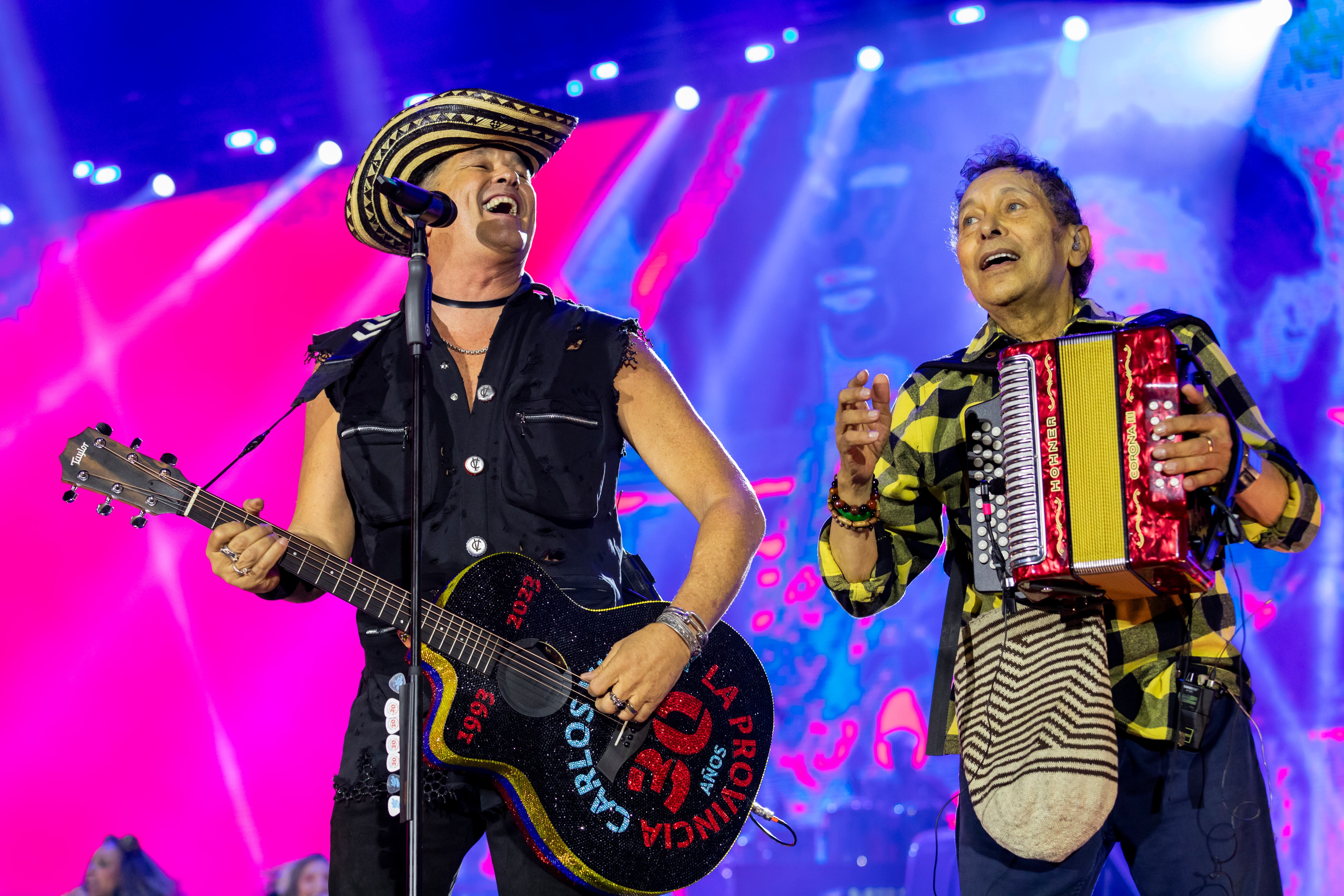 Carlos Vives y Egidio Cuadrado