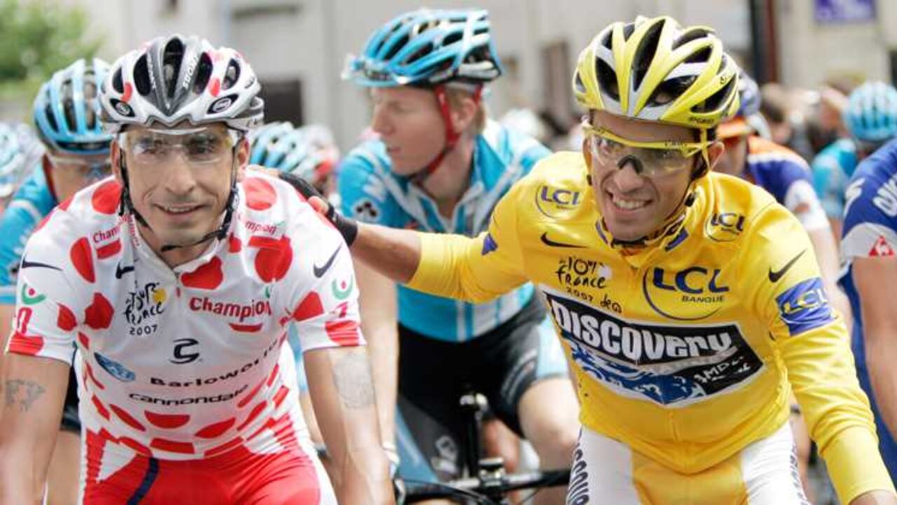 Mauricio Soler tuvo una gran participación en el Tour de Francia del 2007, donde quedó de décimo en la general y se coronó campeón de montaña.