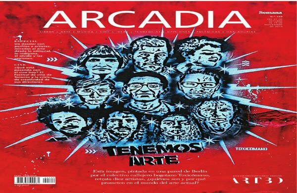 Edición octubre, 'Tenemos Arte': Esta imagen, pintada en una pared de Berlín por el colectivo callejero bogotano Toxicómano, retrata diez artistas, ¿quiénes son y por qué prometen en el mundo del arte actual? 