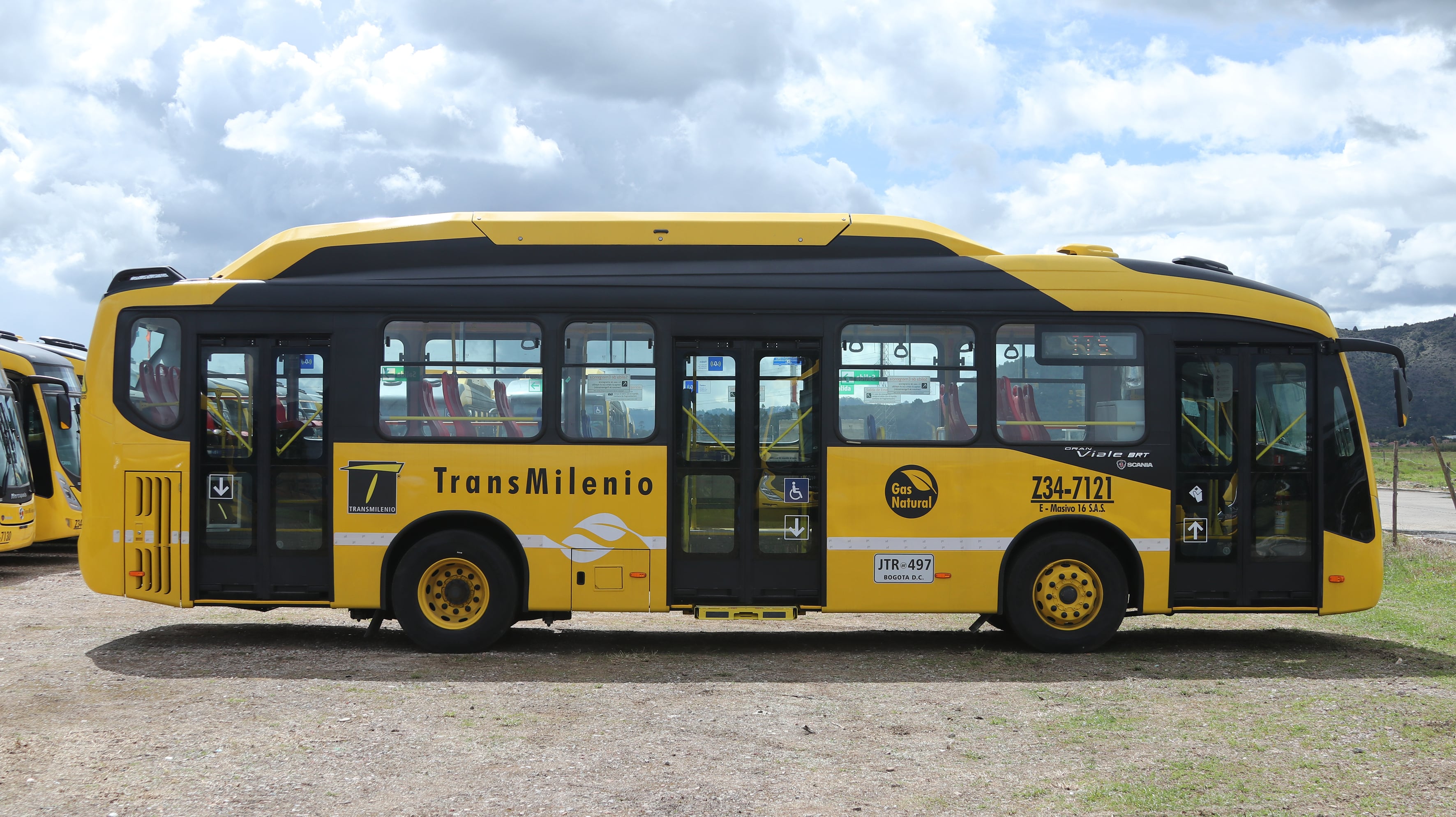 Bus padrón de Scania
