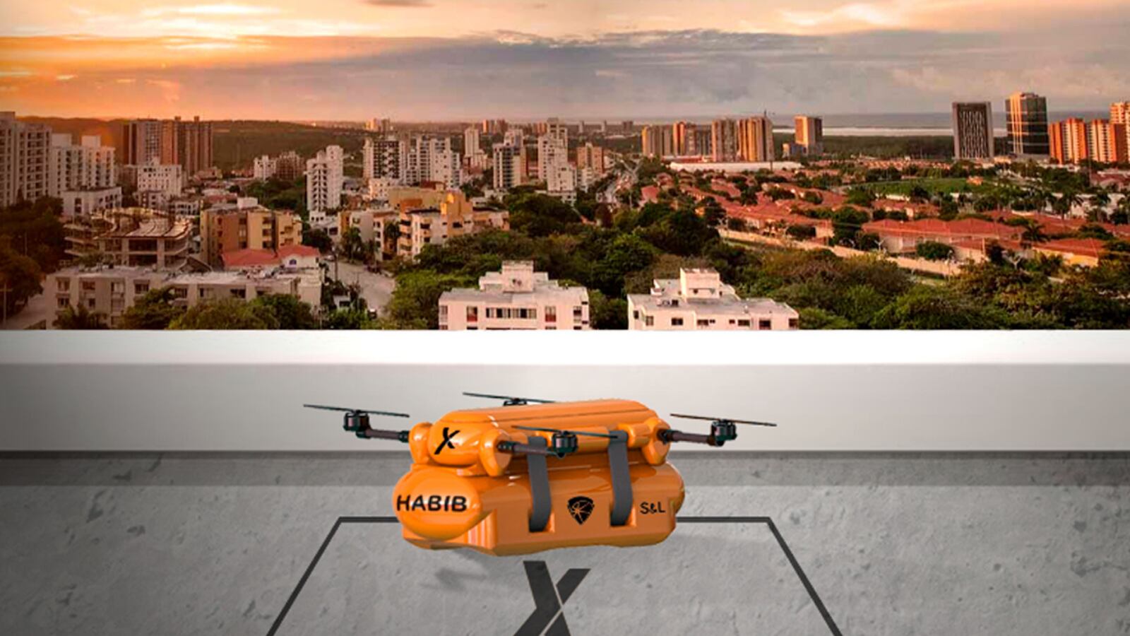 Las entregas de medicamentos se ensayarán a cortas distancias para personas y familias aisladas en casas, edificios y conjuntos residenciales.